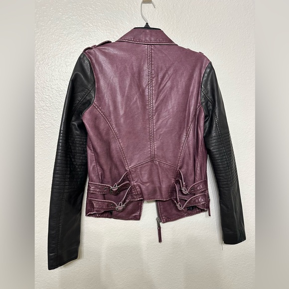 BCBGeneration Leather Jacket - Picture 5 of 8